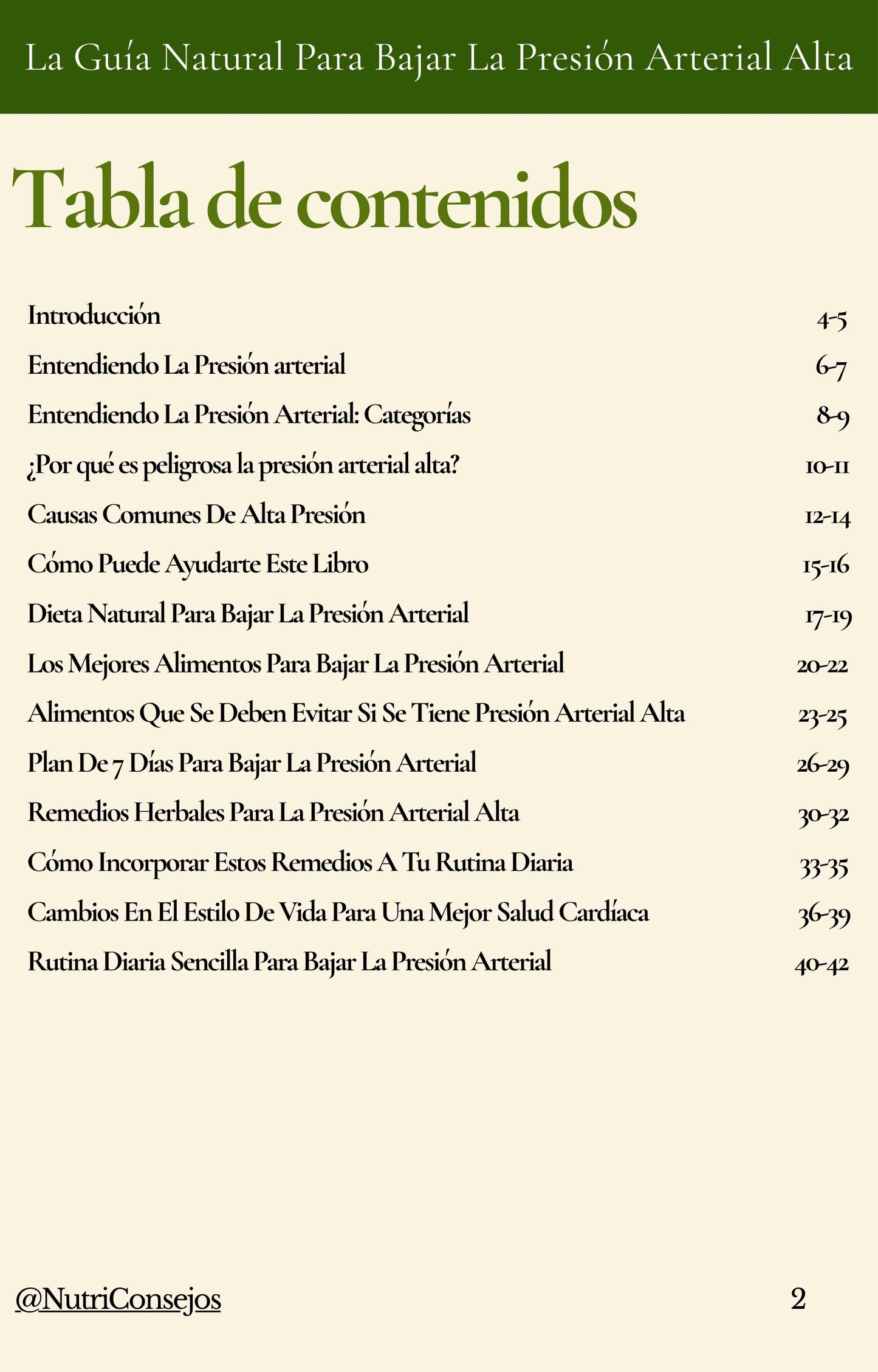La Guía Natural Para Bajar La Presión Arterial Alta (ebook)